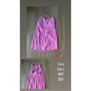 Pink Zara dress
